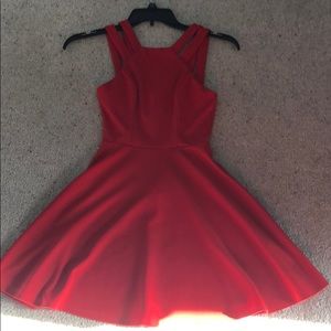 Red B. Smart dress